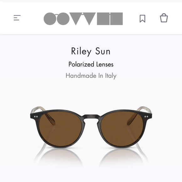 Oliver Peoples Riley Sunglasses - Picture 1 of 6